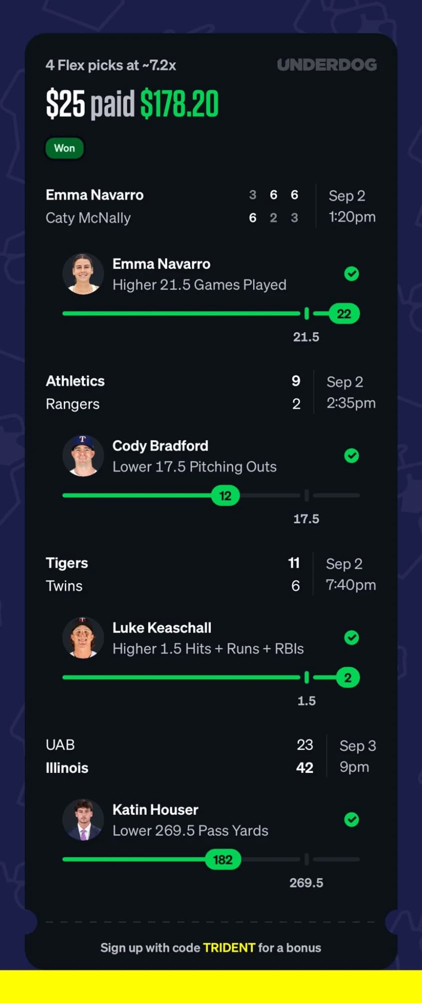 Trident DFS proof slip 14