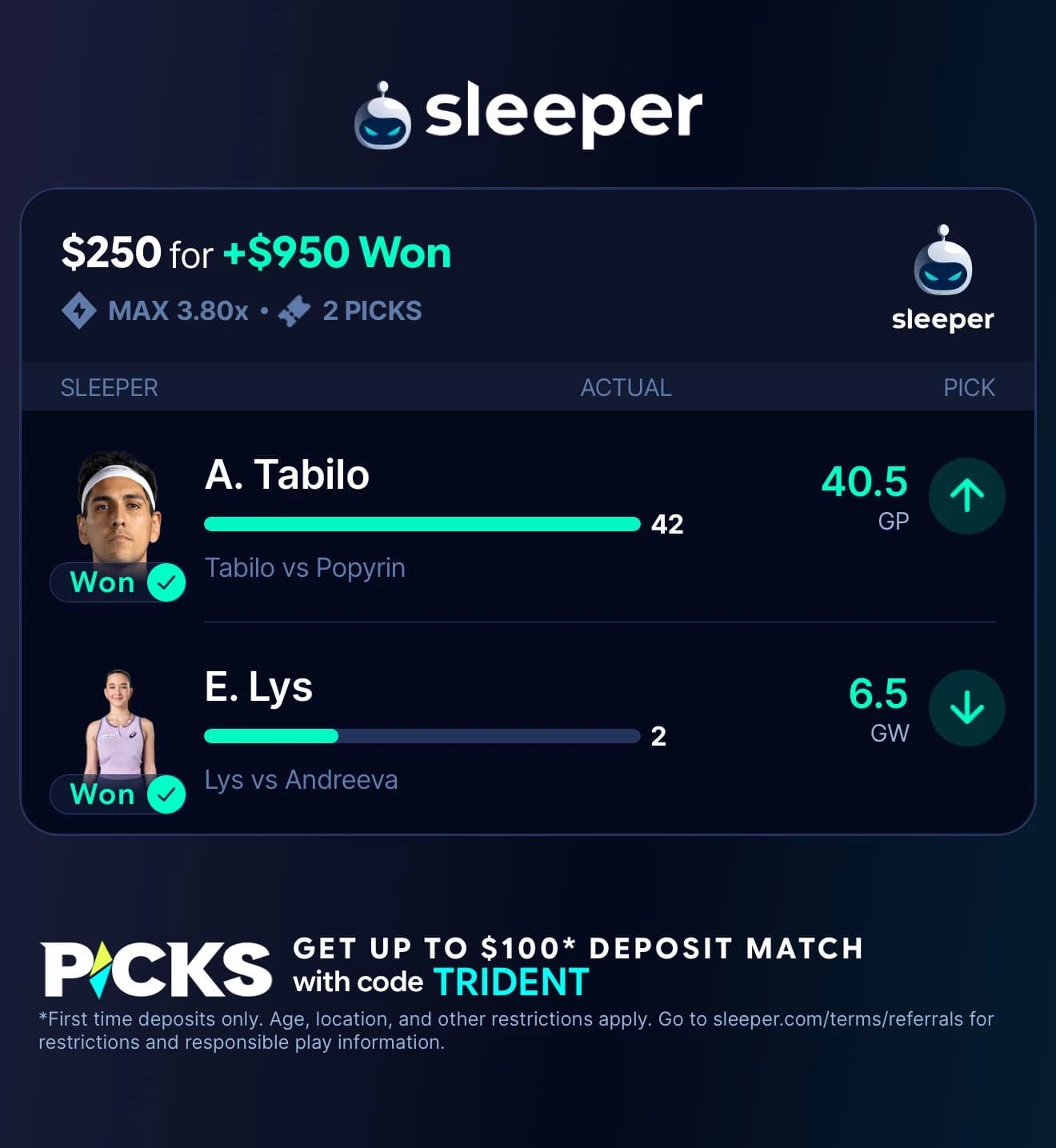 Trident DFS proof slip 17