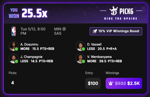 Trident DFS proof slip 2